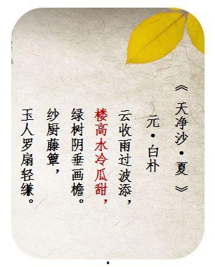 吃瓜吃到自己诗句,一场意外的诗意之旅  第2张